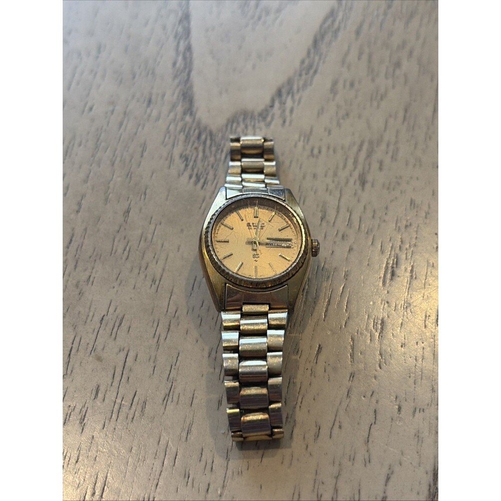 Vintage Seiko SQ Quartz Watch - Not Tested